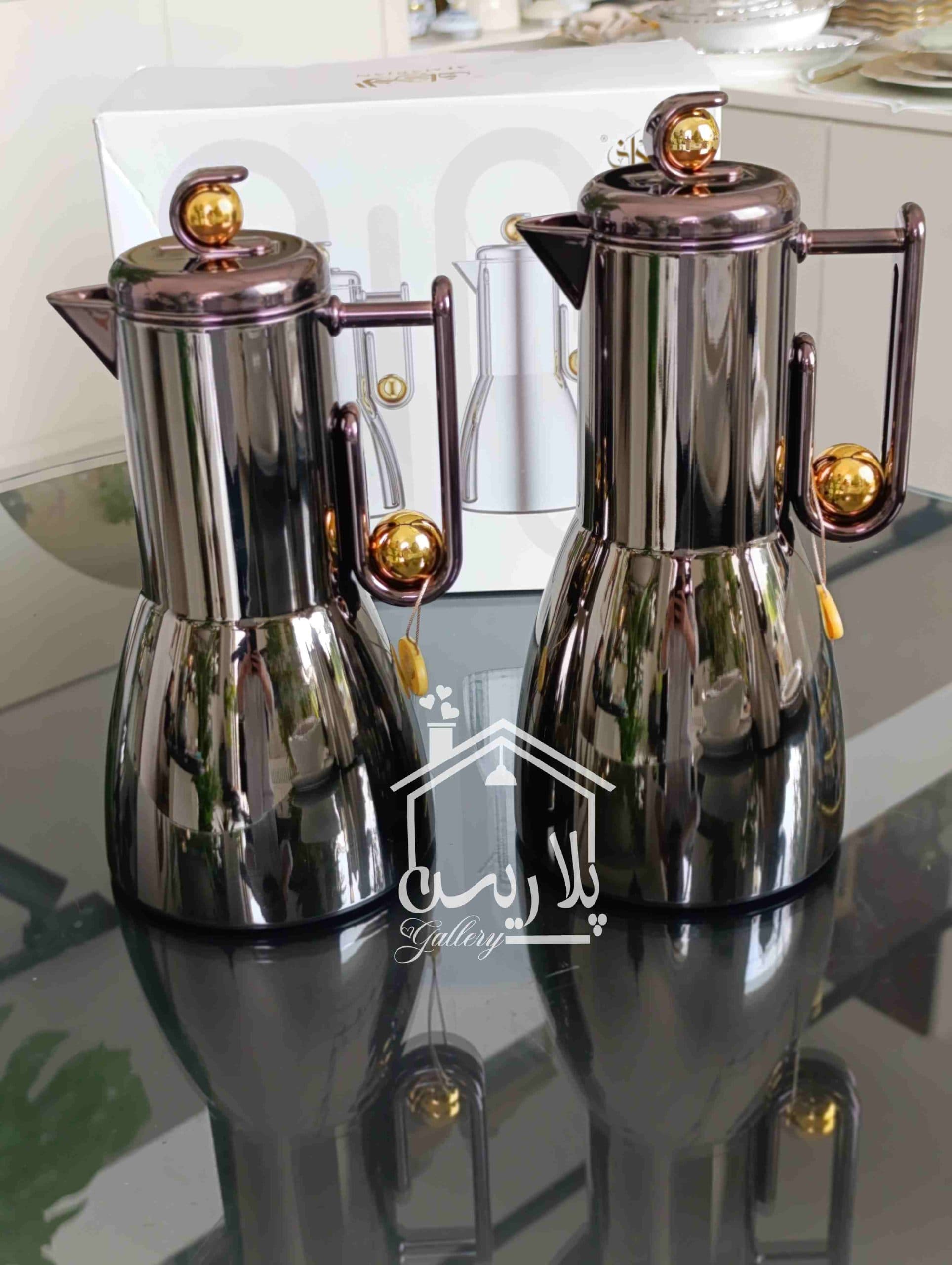 ست فلاسک لوکس شکلاتی برند المرجانALMARJAN 36220 — تصویر ۶