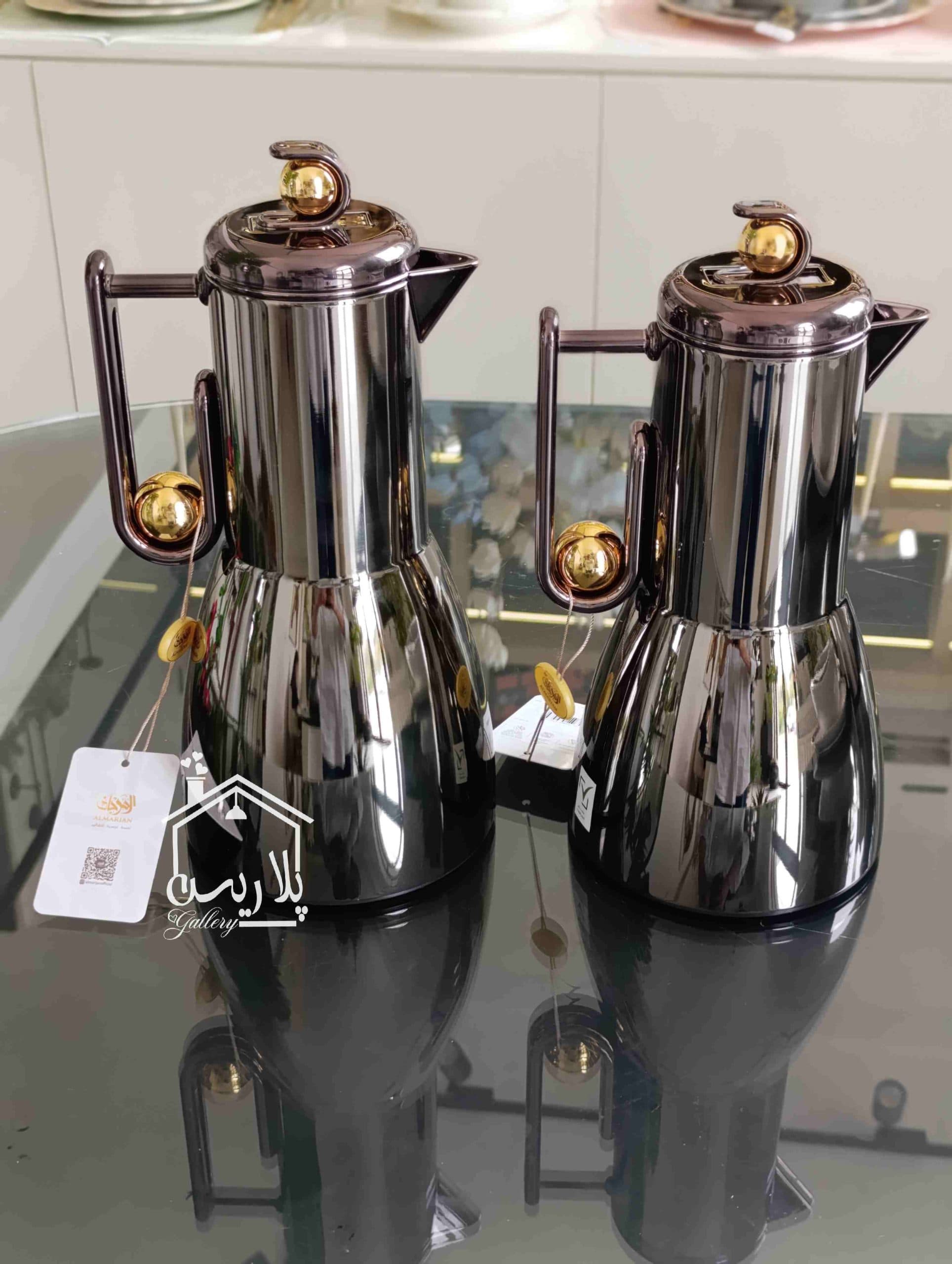 ست فلاسک لوکس شکلاتی برند المرجانALMARJAN 36220 — تصویر ۵