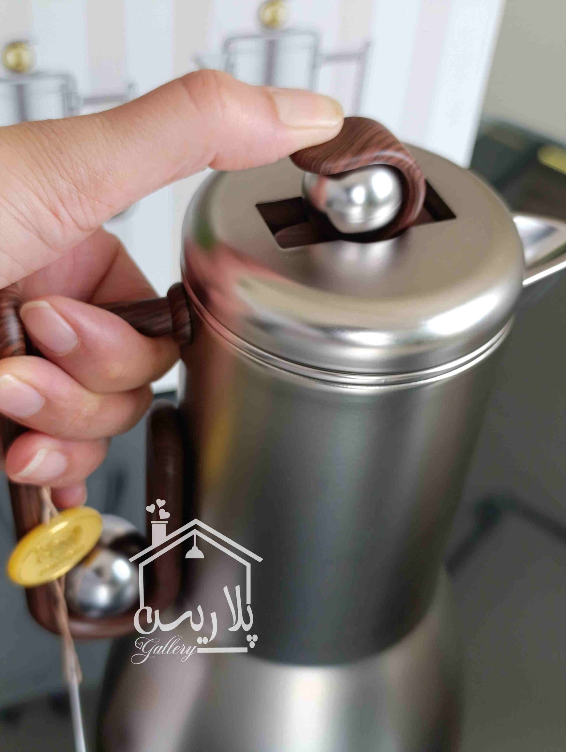 ست فلاسک لوکس استیل مات برند المرجانALMARJAN 36219 — تصویر ۳