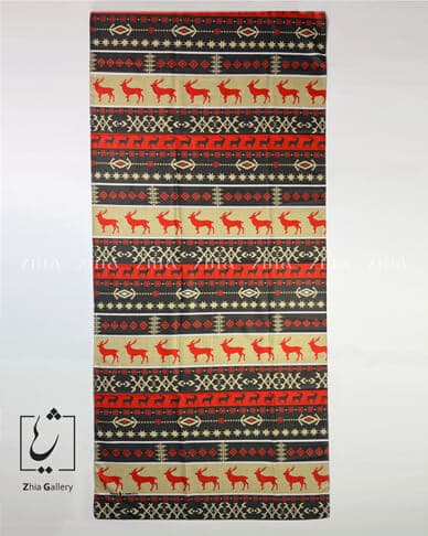 شال موهر طرح گوزن کد 291 — تصویر ۲