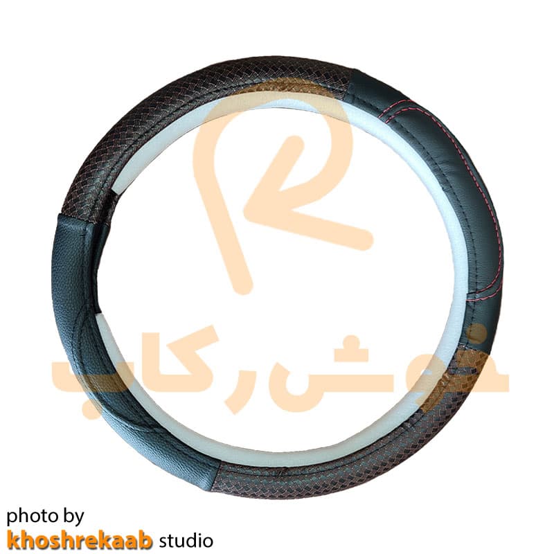 روکش فرمان حلقه ای چرم مدل CS36