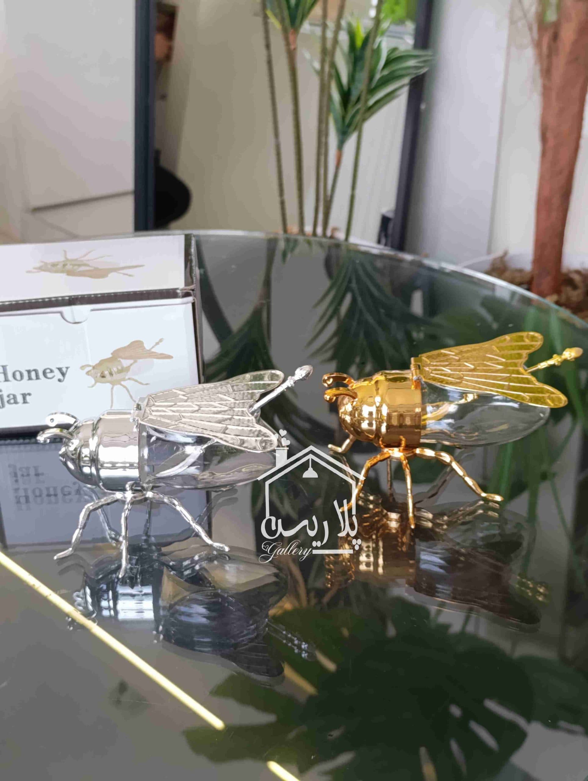 ظرف عسل خوری زنبور سیلور43320 — تصویر ۵