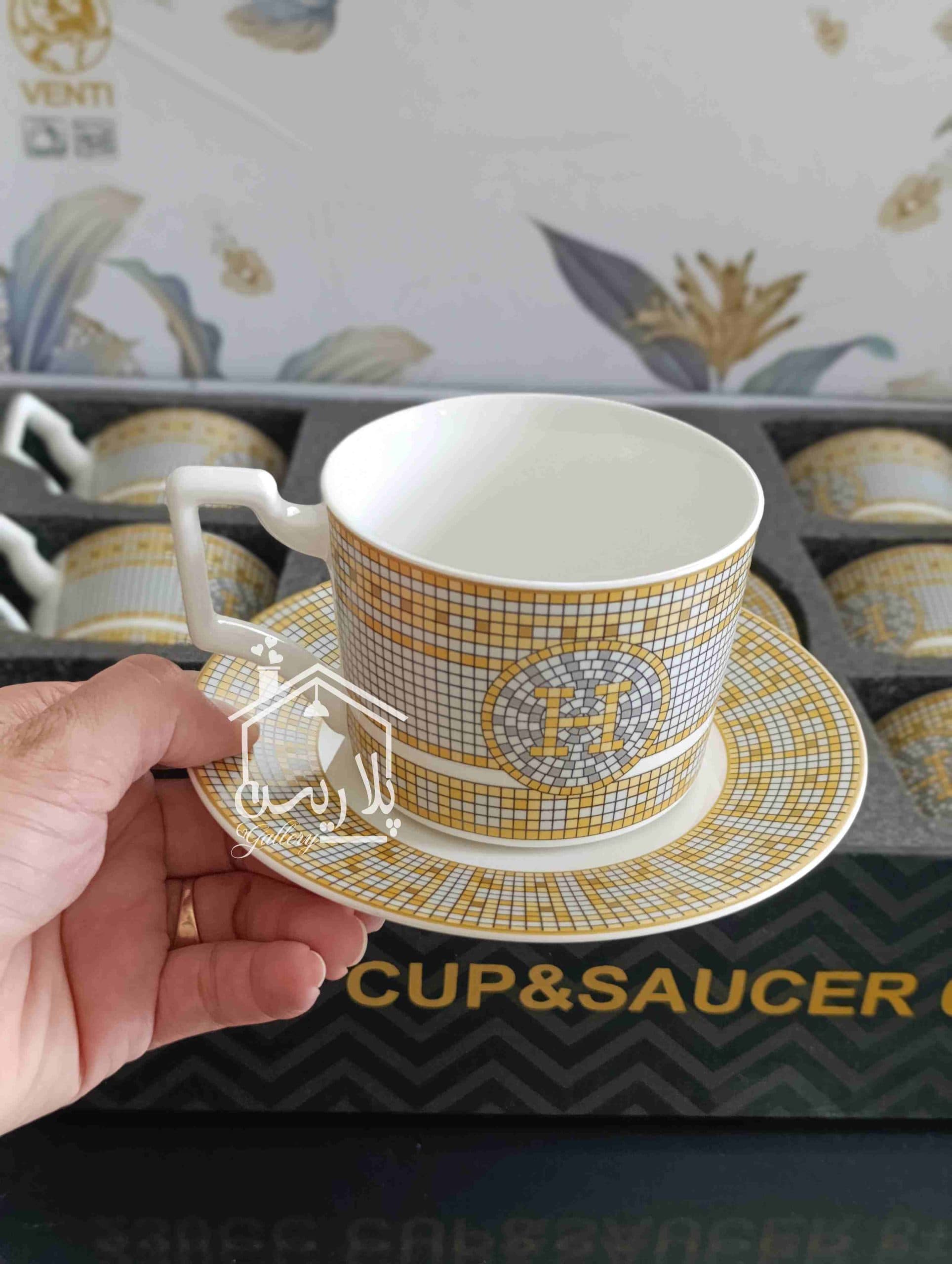 فنجان چایخوری بن چاینا برند ونتی (VENTI) هرمس 41175 — تصویر ۳