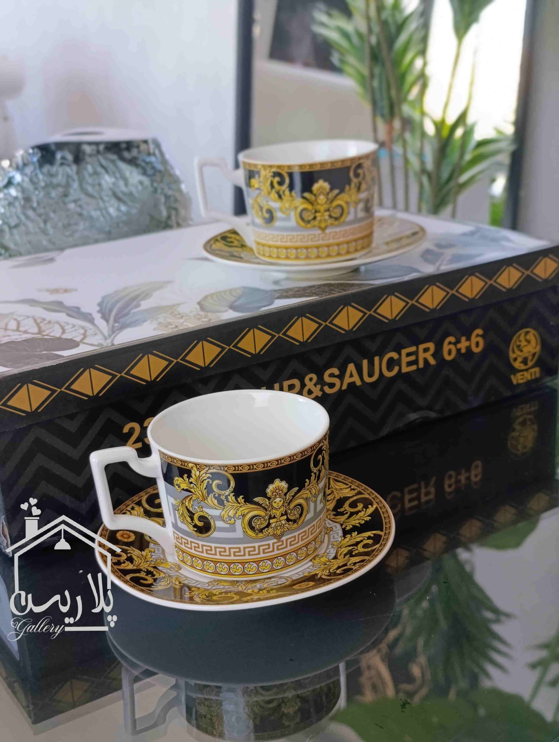 فنجان چایخوری بن چاین ونتی (VENTI) ورساچه ز — تصویر ۴