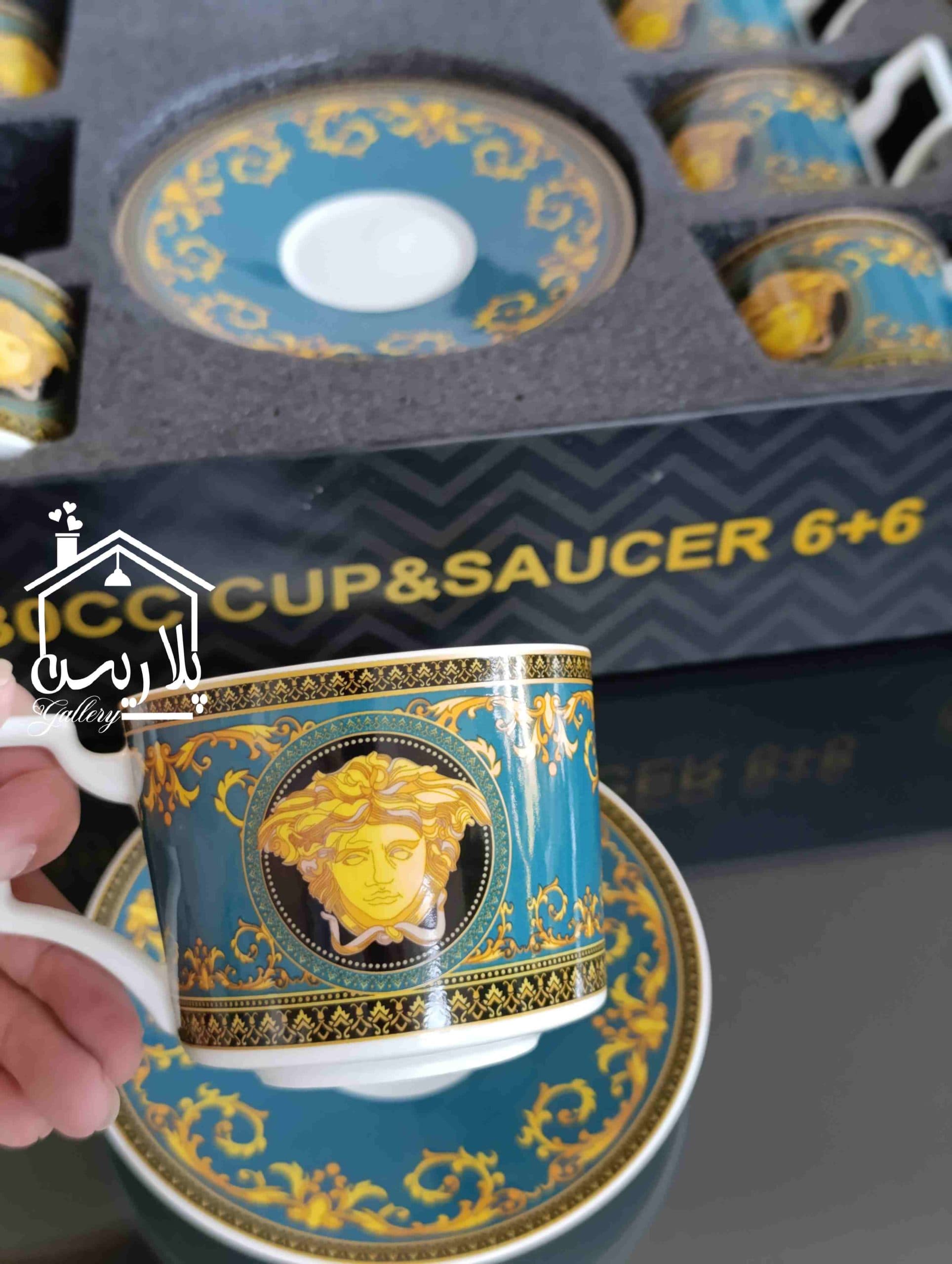 فنجان چایخوری بن چاینا ونتی (VENTI) ورساچه سبز — تصویر ۳