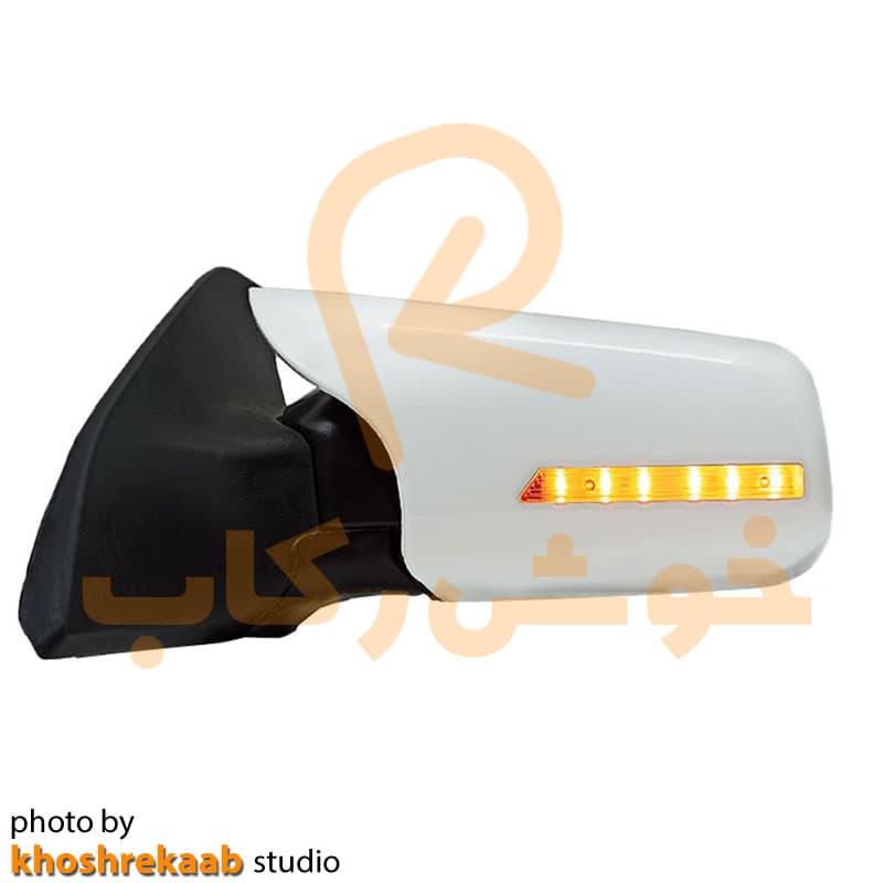 فلاپ (قاب) آینه بغل پراید راهنما دار مدل خفاشی — تصویر ۲