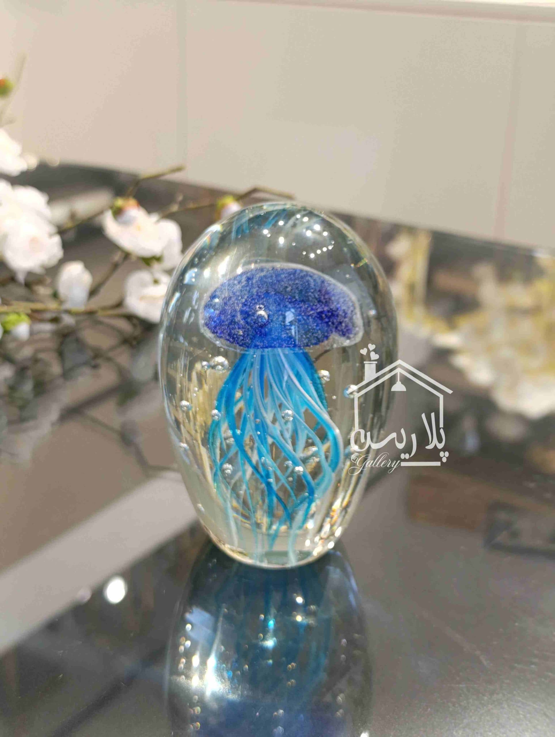 اکسسوری کریستال عروس دریایی آبی — تصویر ۲
