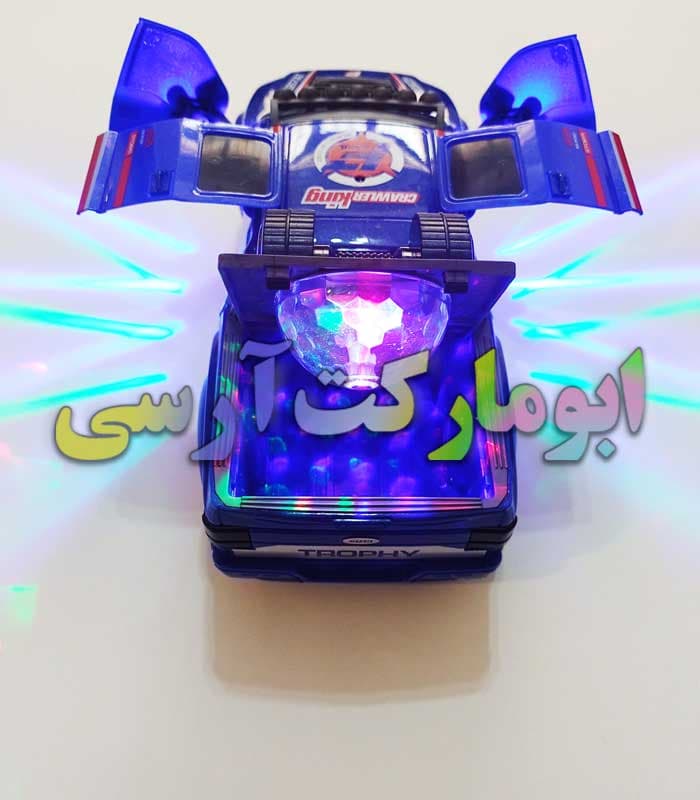 ماشین وانت حرکتی چرخشی جک زن دربازشو چراغ 3D خیلی خفن(خارجی) — تصویر ۸