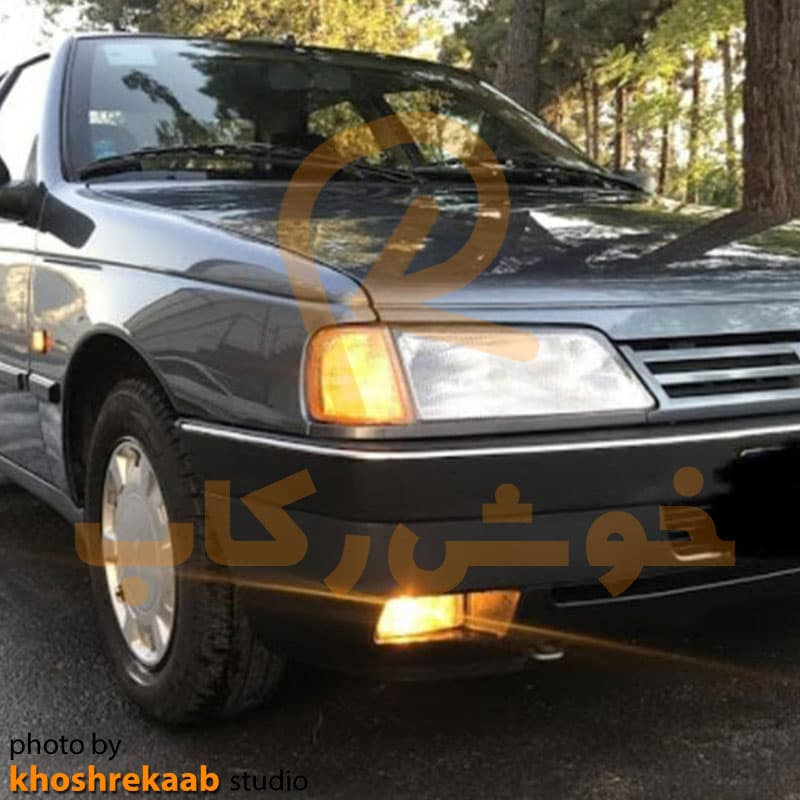 مه شکن جلو پژو 405 زرد — تصویر ۴