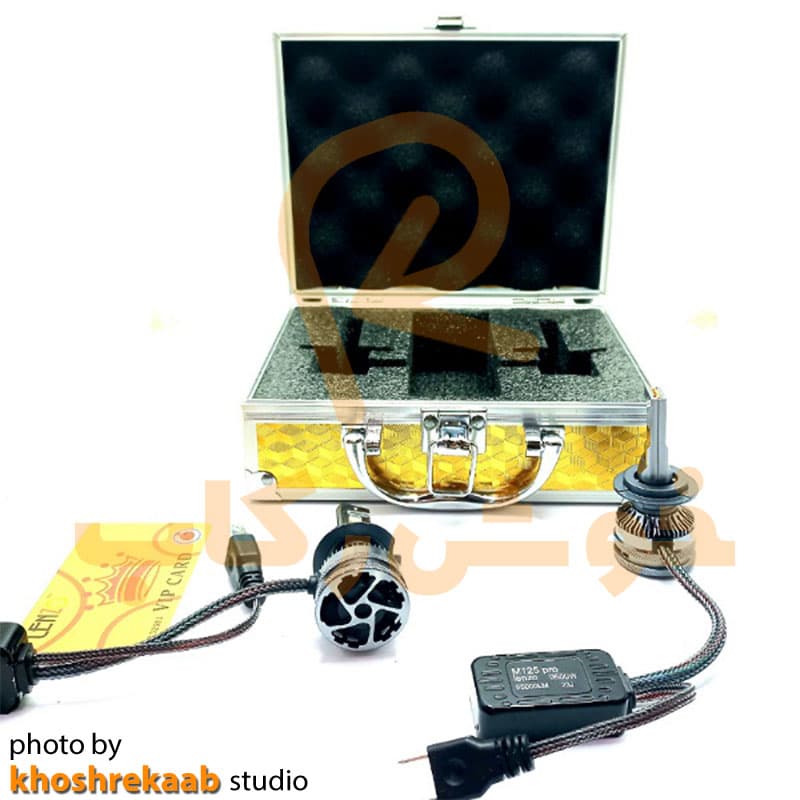 لامپ هدلایت خودرو لنزو مدل M125 pro — تصویر ۳