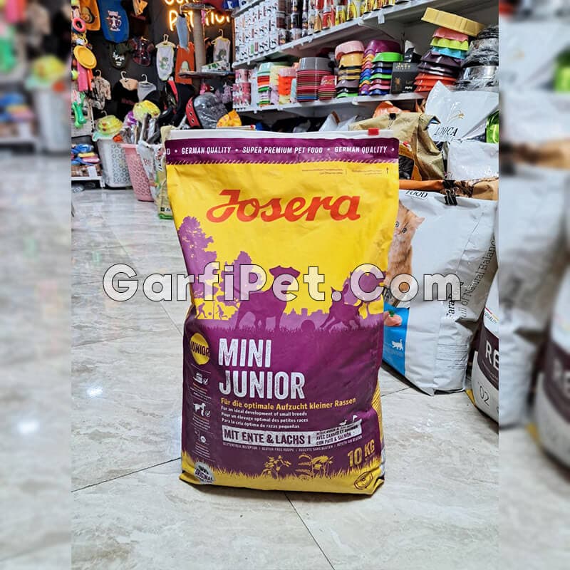 غذای خشک سگ «جوسرا» مدل مینی جونیور Mini Junior (یک کیلوگرم) — تصویر ۳