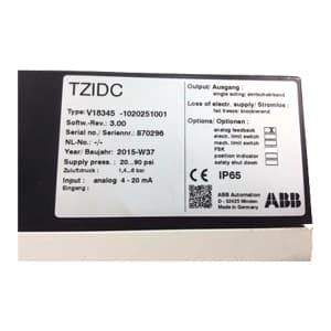 آی توپی پوزیشنر ABB مدل V18345-10202501001 — تصویر ۴
