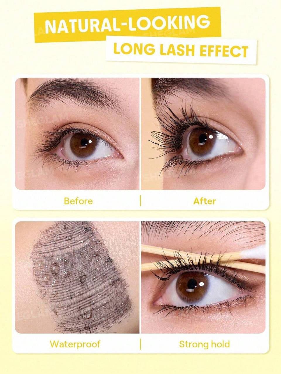ریمل حالت دهنده و بلند کننده شیگلم مدل Iron Curl — تصویر ۳