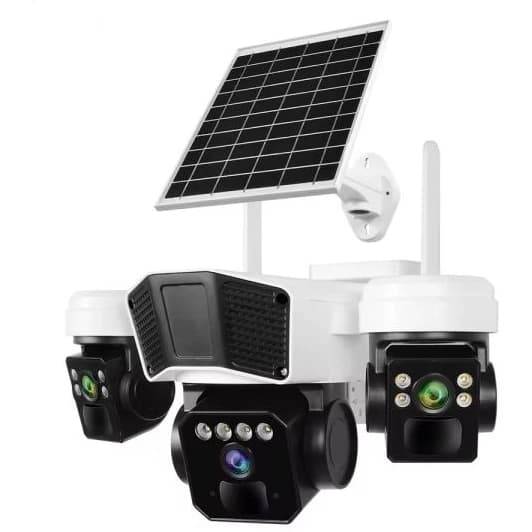 دوربین مداربسته پنل خورشیدیOKAMPRO مدلSF4-OKAM 4GTl3 LENSE REALY 15MP