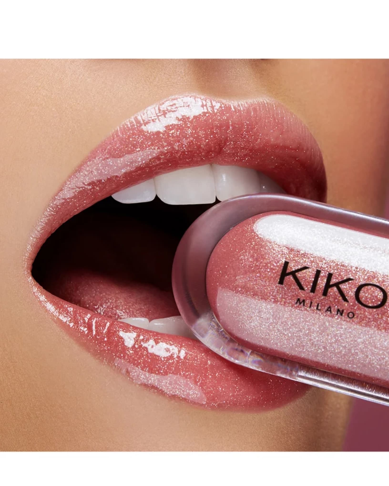 لیپ گلاس کیکو سه بعدی شماره Kiko lip gloss 17 — تصویر ۳