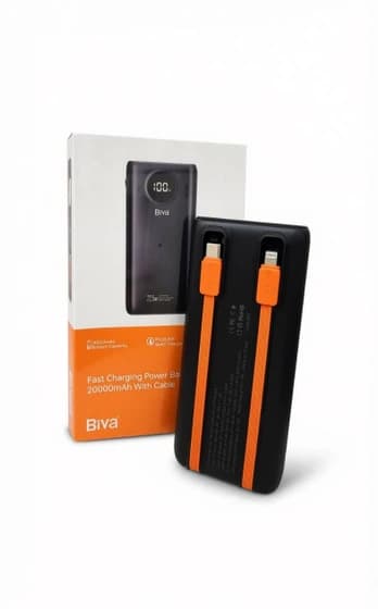 پاور بانک 22.5 وات بیوا مدل BP_048 ظرفیت 20000 میلی آمپر ساعت — تصویر ۲