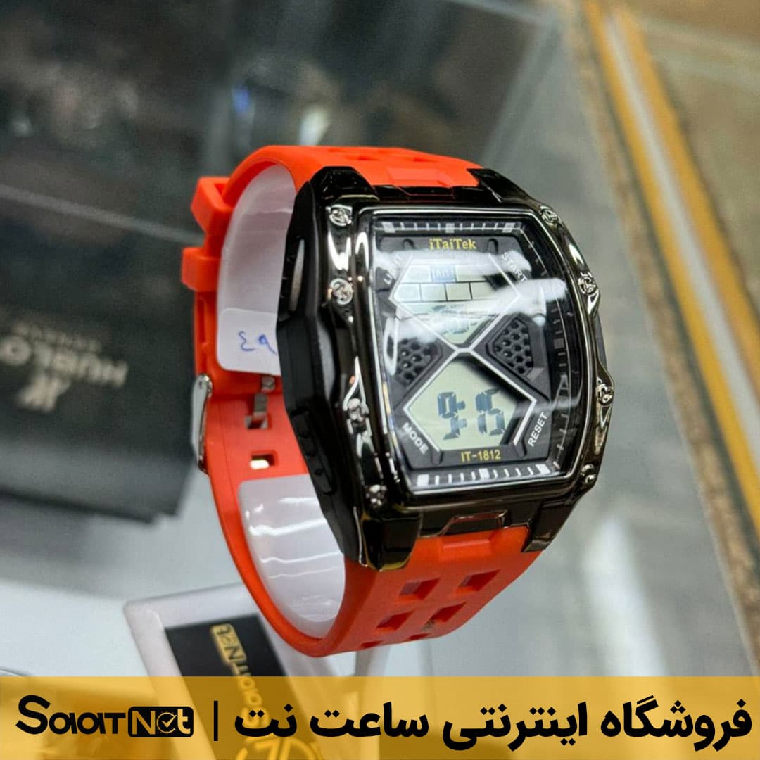ساعت مچی دیجیتال پسرانه و دخترانه itaitek کد ۶۰۰۱ | انتخابی شیک و مقاوم — تصویر ۳