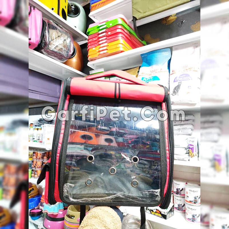 کوله حمل حیوان خانگی (سگ، گربه و جوندگان) «هپی پت» مدل LD14 — تصویر ۲