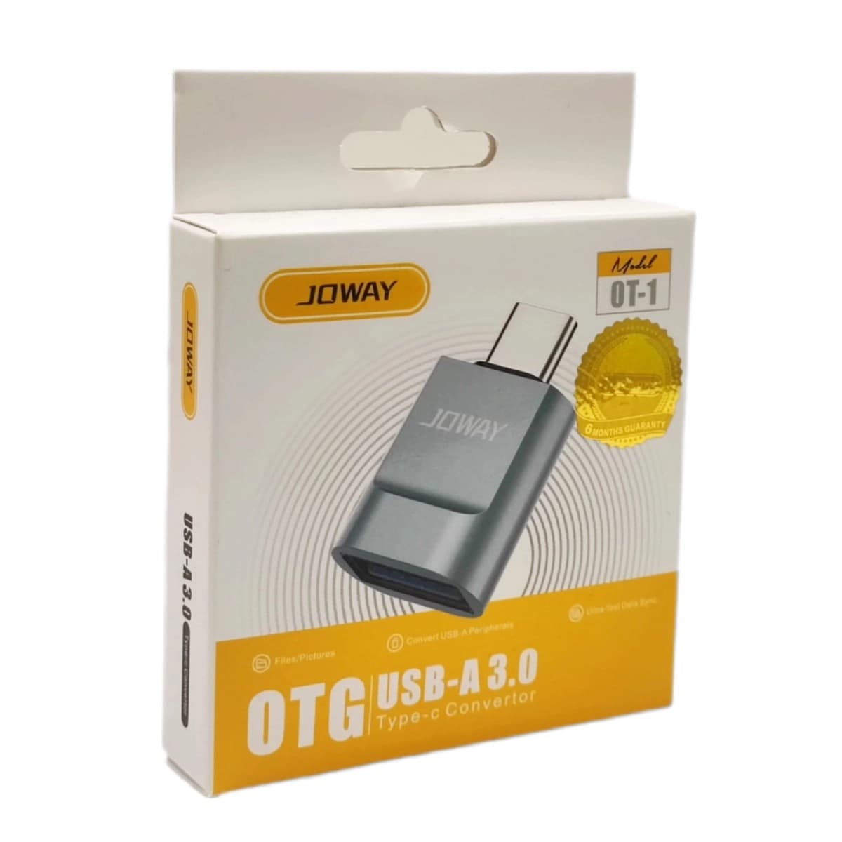 مبدل OTG تایپ سی جووی JOWAY مدل OT-1 — تصویر ۲