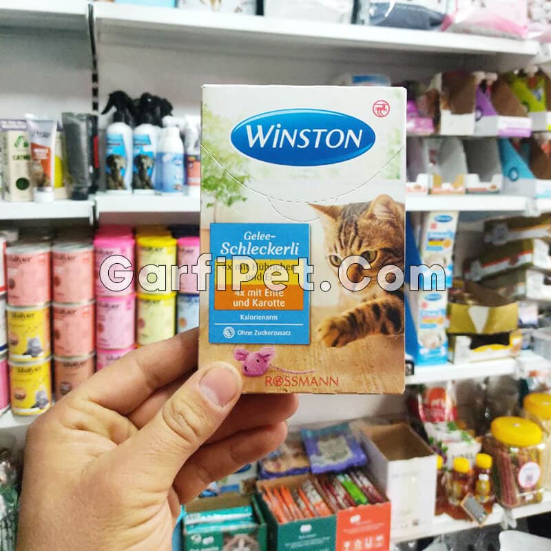 ژله بستنی گربه «Winston» (80 گرم) (بسته 8 عددی) — تصویر ۴