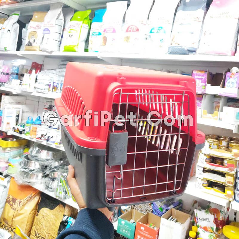 باکس حمل حیوان خانگی (سگ، گربه و جوندگان) «هپی پت» مدل هاچیکو کد 01 — تصویر ۳