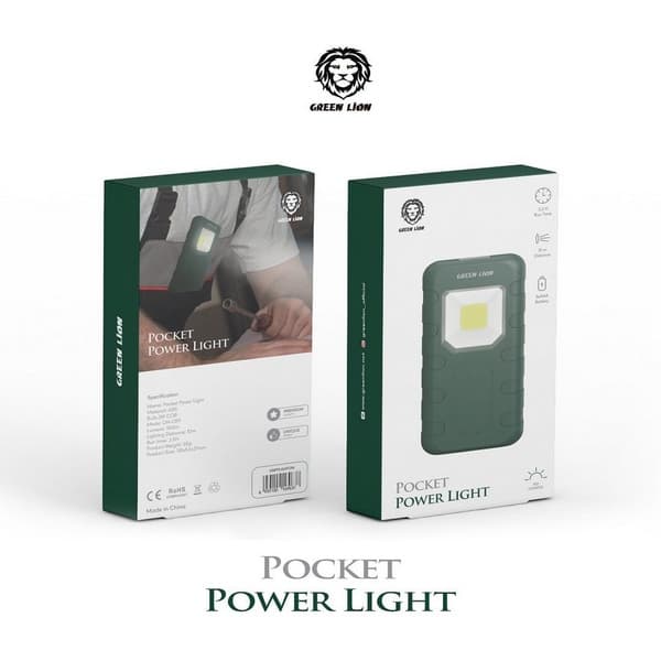 چراغ جیبی Green Lion Pocket Power Light
