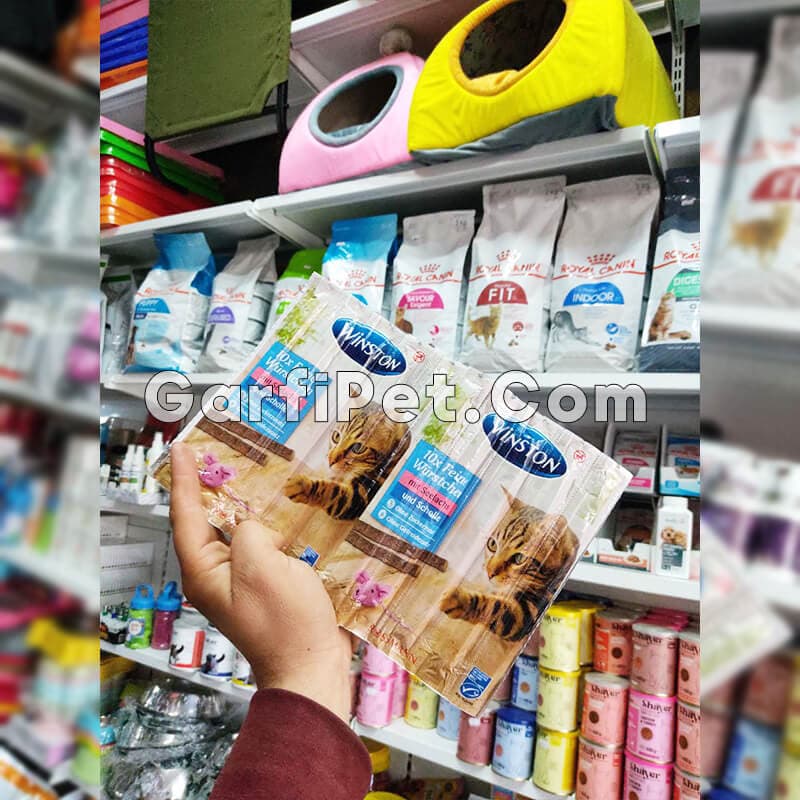 غذای تشویقی گربه «Winston» مدل مدادی نرم با طعم مرغ و جگر (یک عددی) — تصویر ۴