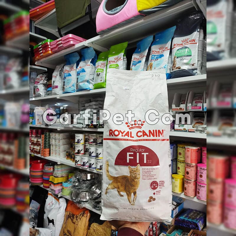 غذای خشک گربه «رویال کنین» مدل فیت FiT (2 کیلوگرم) — تصویر ۳