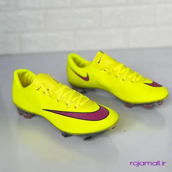 کفش فوتبال نایک مرکوریال ویپور فسفری Nike Mercurial Vapor فسفری — تصویر ۳