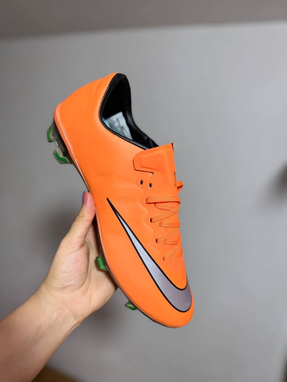 کفش فوتبال نایک مرکوریال ویپور Nike Mercurial Vapor نارنجی — تصویر ۴