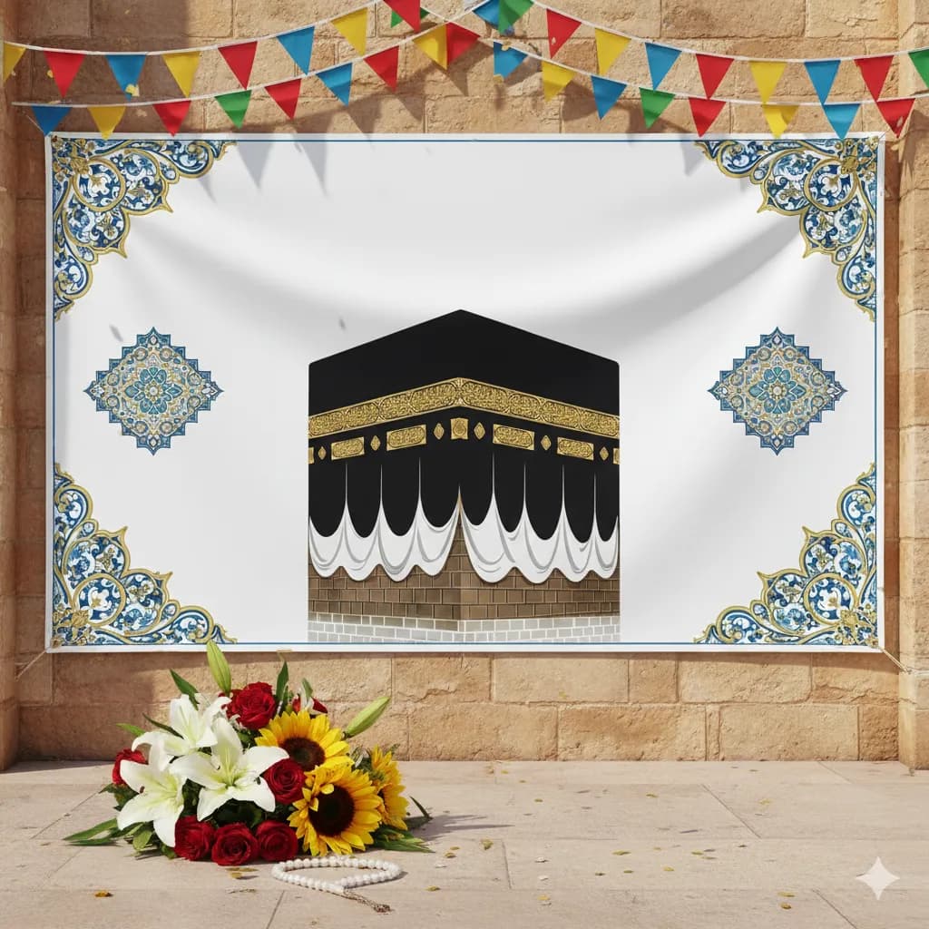 چاپ بنر حجاج – خیرمقدم حجاج در کرج