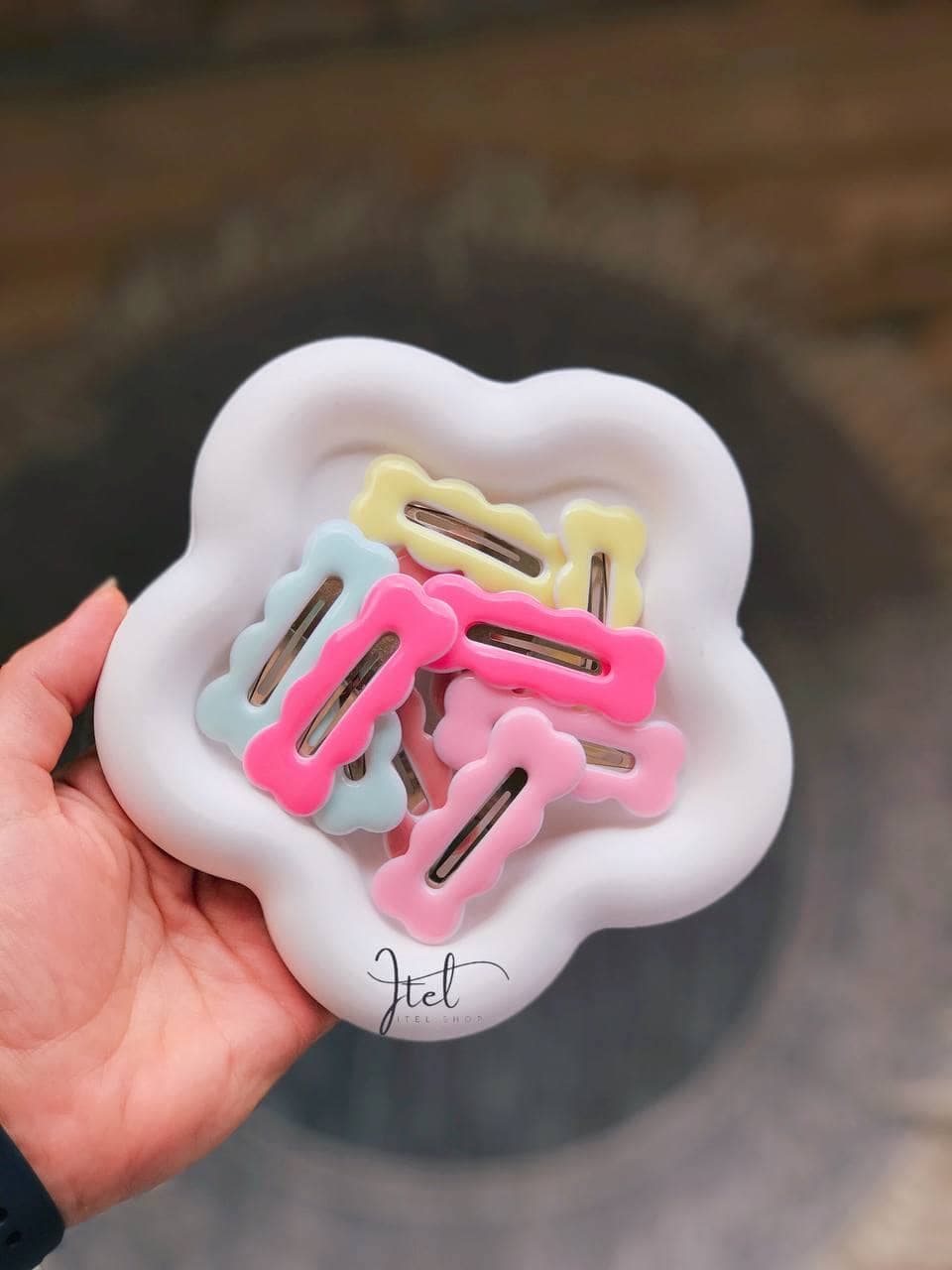 گیره مو دالبری پاستلی نشکن