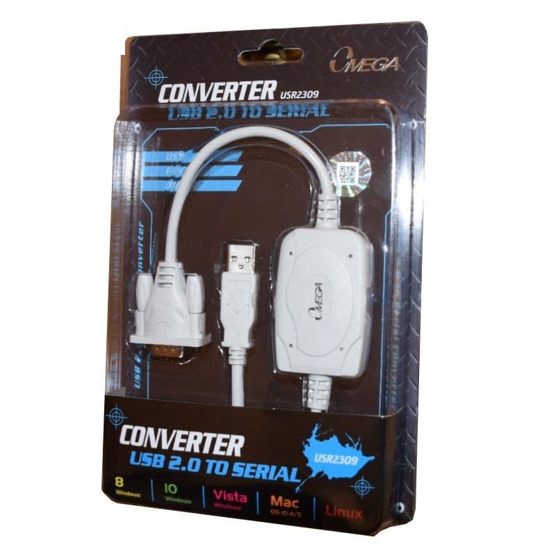 تبدیل Omega USB to Serial RS232 ا Omega USB to Serial RS232 adapter