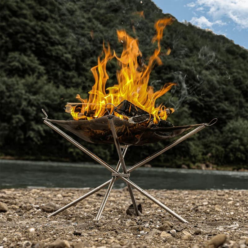 پایه آتش سوزی قابل حمل گرین لاین مدل Portable Bonfire Stainless — تصویر ۵