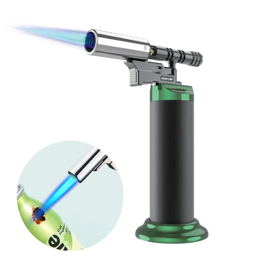 فندک ضدباد شعله جت پرو گرین Green Jet Flame Pro Windproof Lighter