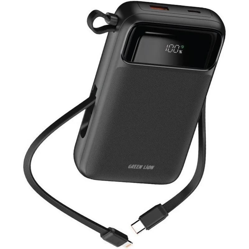پاور بانک 10000mAH 22.5W Magsafe Green Lion Luzern فست — تصویر ۲