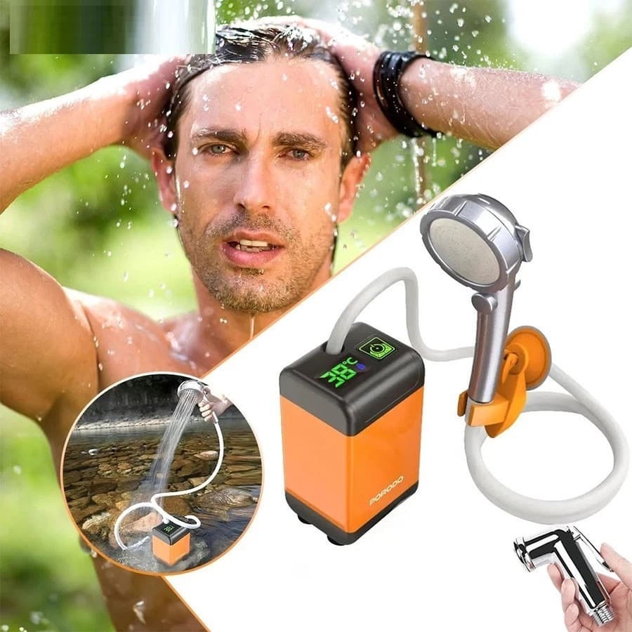 دوش شارژی مسافرتی ELECTRIC OUTDOOR SHOWER — تصویر ۶