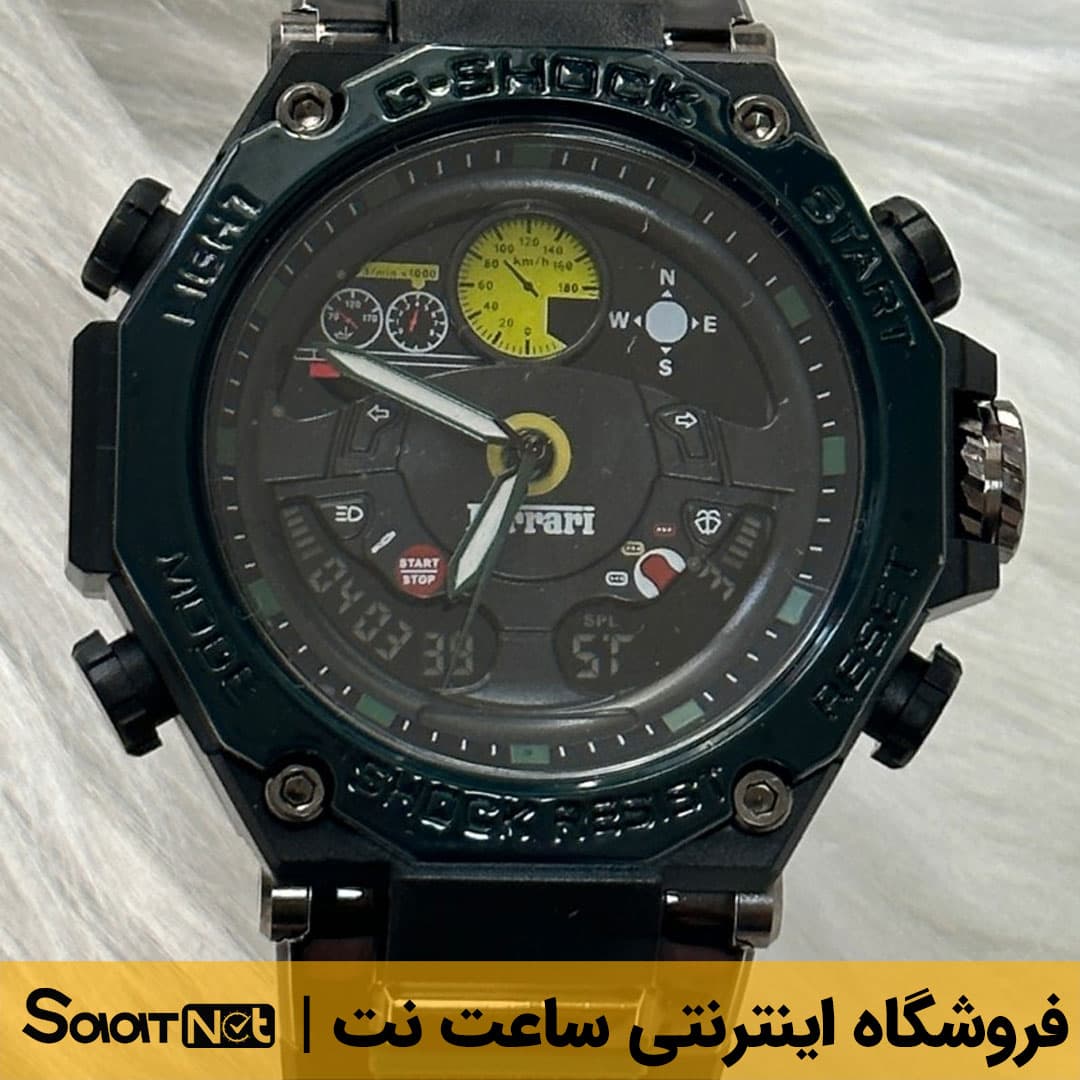 ساعت مچی دیجیتال کاسیو مدل G-Shock فراری کد ۳۰۸۳ — تصویر ۲