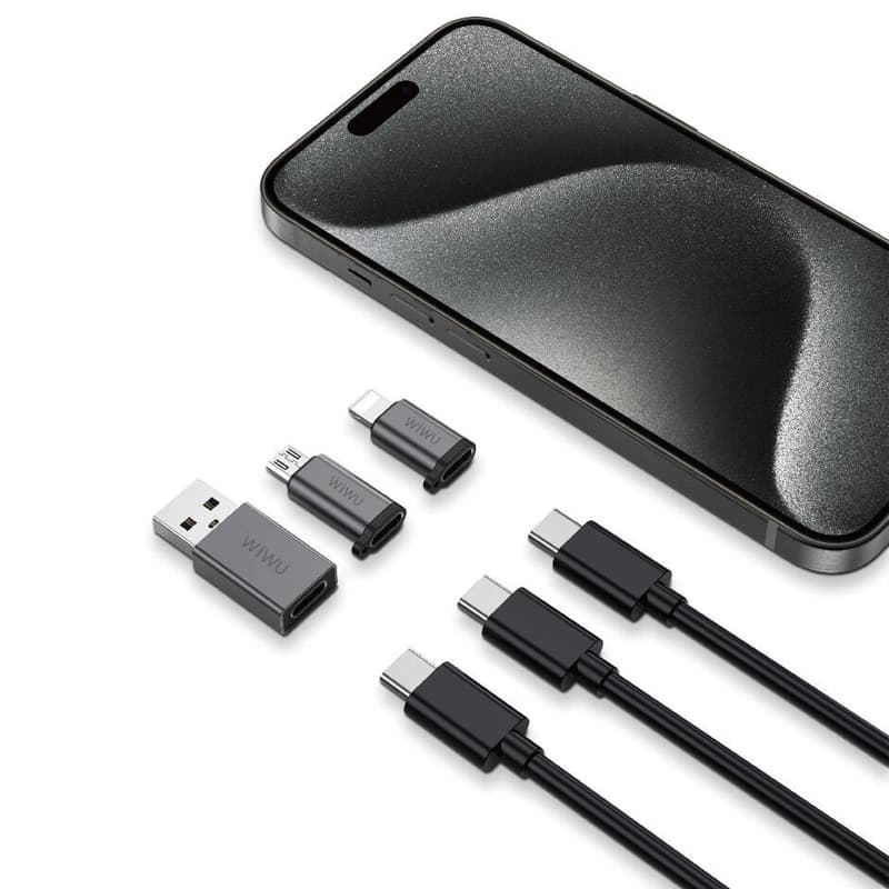 مبدل تایپ سی ویوو WiWU Wi-C031 Concise Series 3in1 Adapter Package — تصویر ۶
