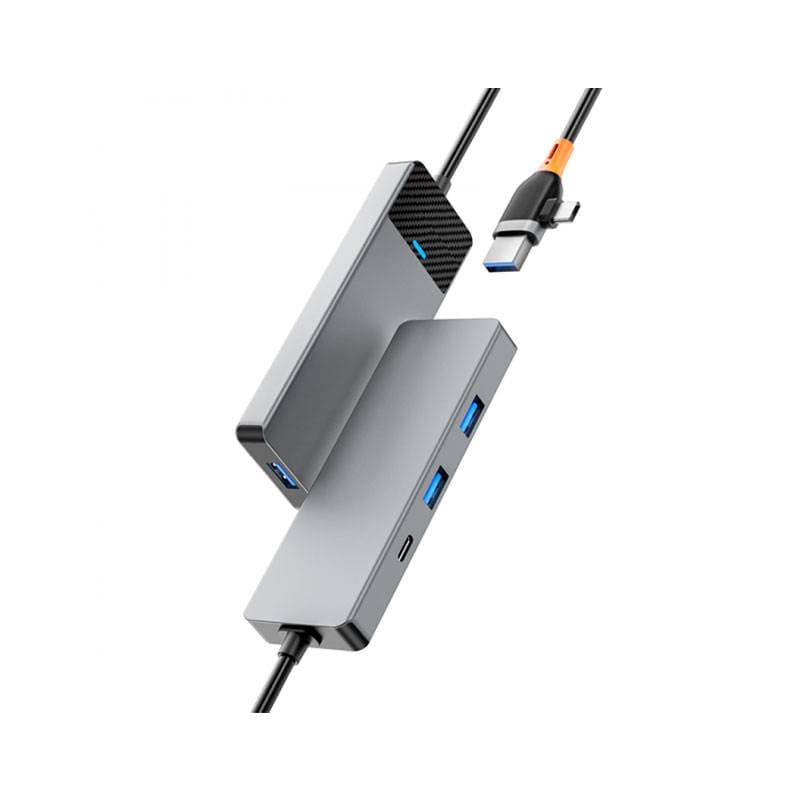 هاب تایپ سی ویوو WiWU Linker 4 In 1 USB-A&amp;C A431C Hub — تصویر ۴