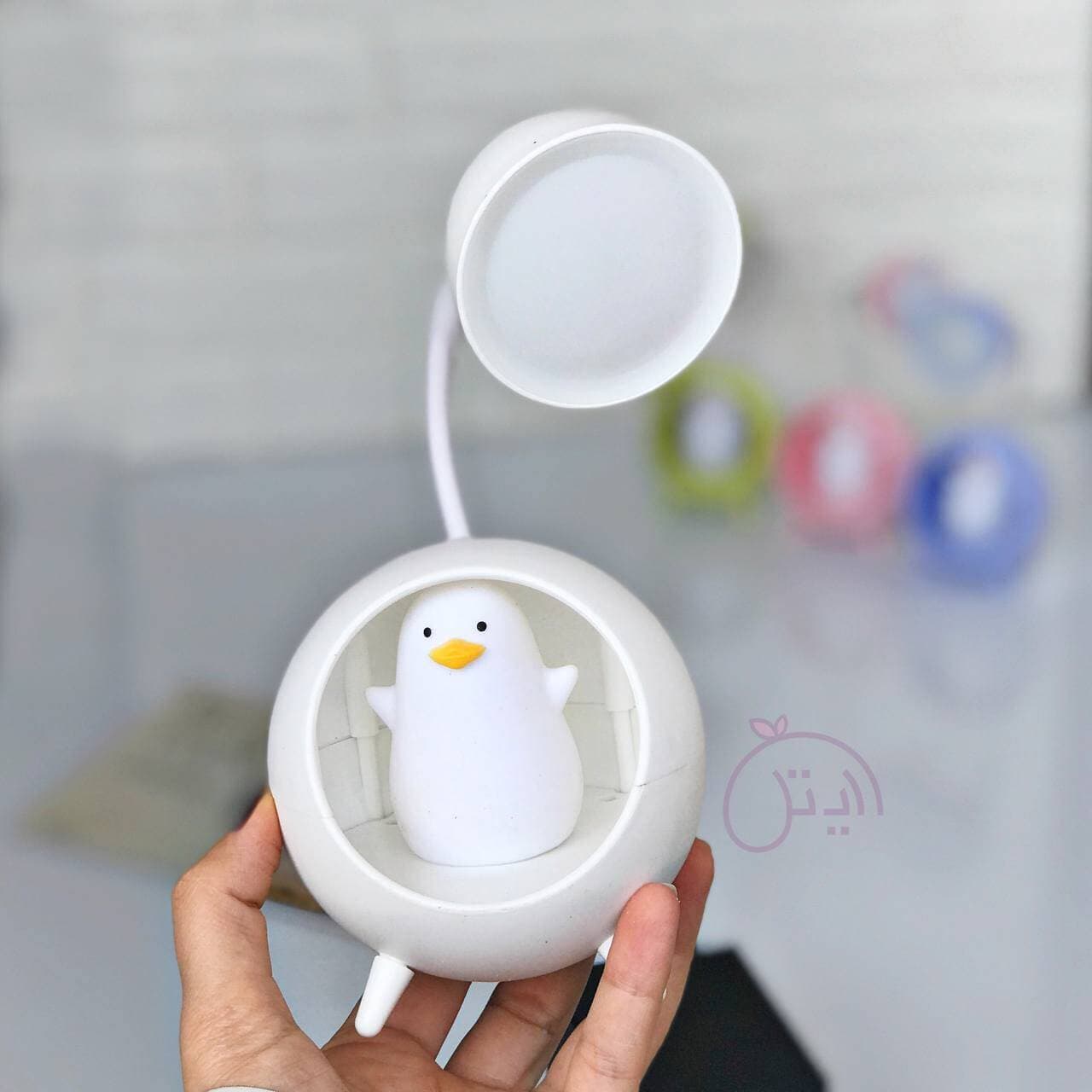چراغ مطالعه و چراغ خواب اردک — تصویر ۵