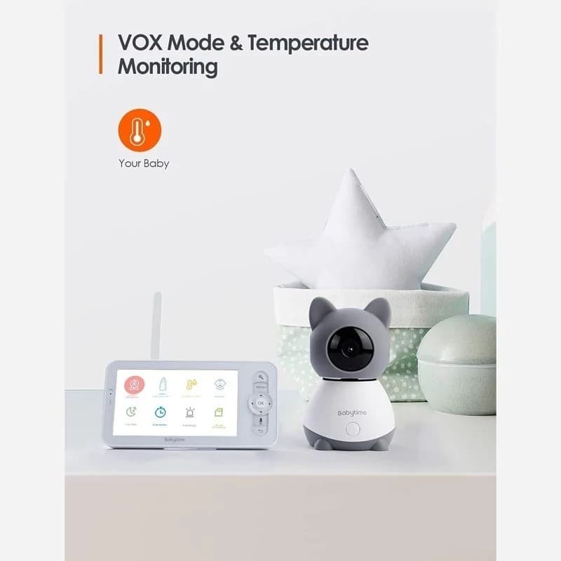 دوربین و مانیتور اتاق کودک BabyTime — تصویر ۷