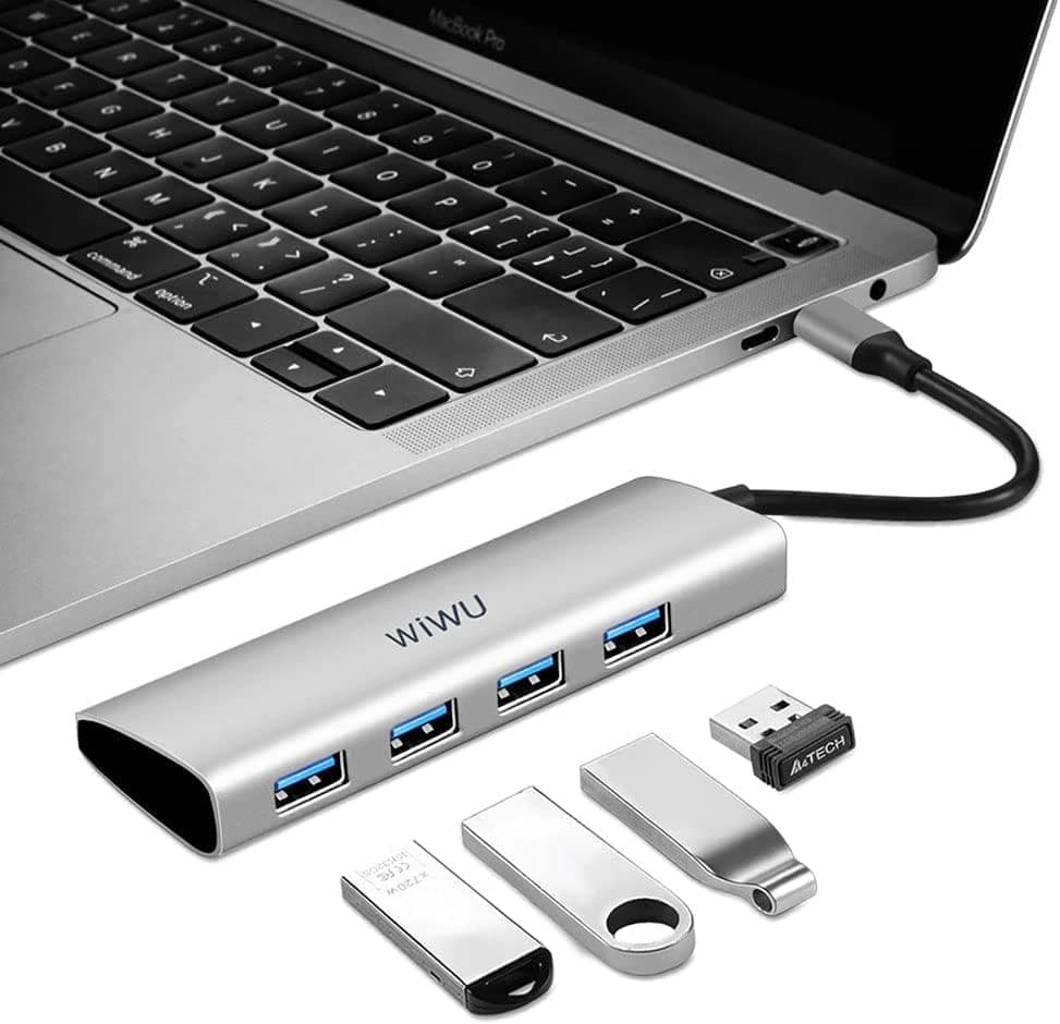 هاب 4 پورت USB-C برند WIWU مدل A440 — تصویر ۲
