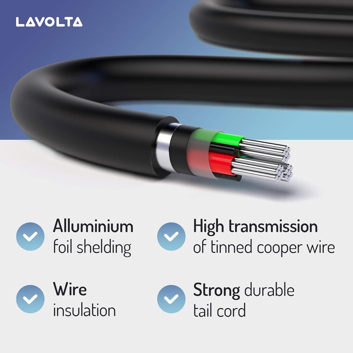 آداپتور لپ تاپ 90W/65W برند Lavolta — تصویر ۵