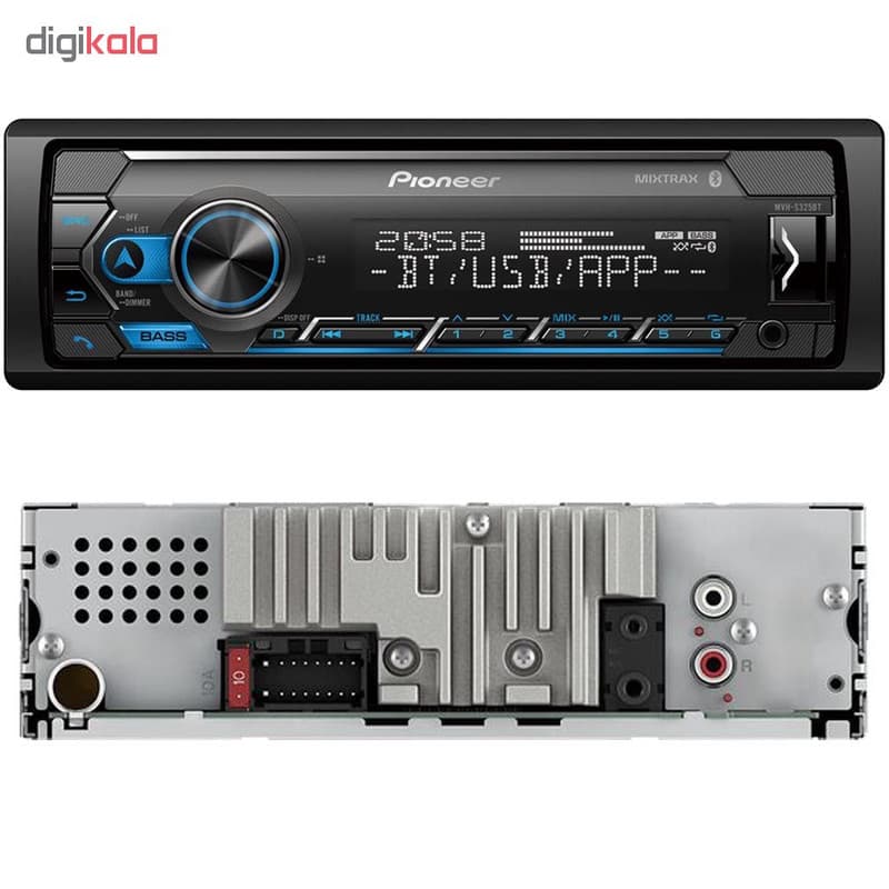 پخش کننده خودرو پایونیر مدل MHV-S325BT — تصویر ۳