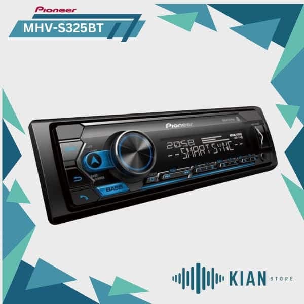 پخش کننده خودرو پایونیر مدل MHV-S325BT — تصویر ۴