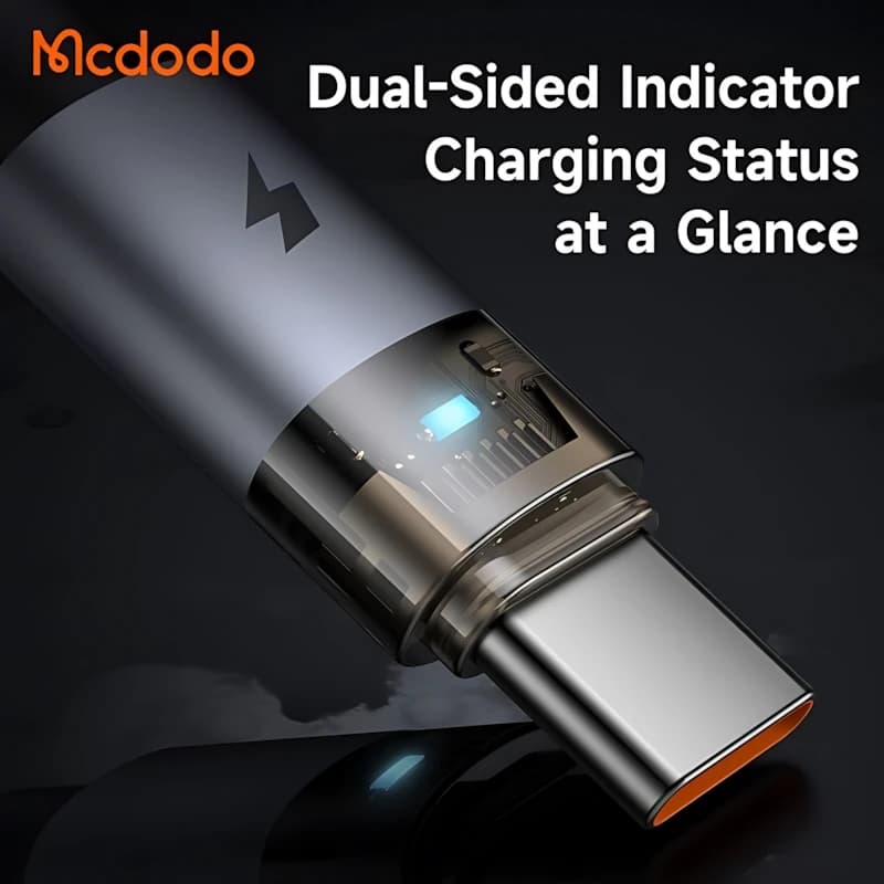 کابل تبدیل USB به USB-C مک دودو مدل CA-689 طول 1.2 متر — تصویر ۶