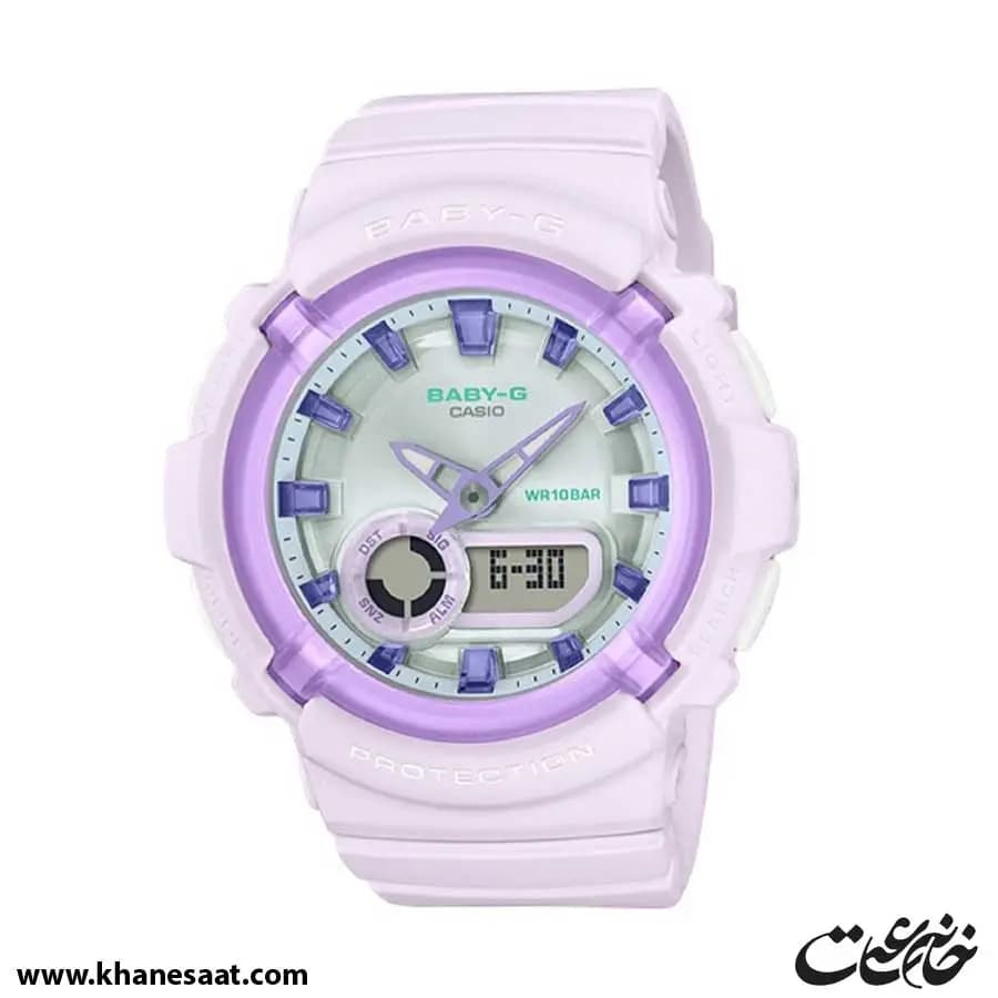 ساعت مچی زنانه کاسیو اورجینال کد ۴۰۵۱ مدل BGA-280SW-6ADR — تصویر ۸