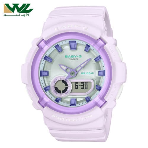 ساعت مچی زنانه کاسیو اورجینال کد ۴۰۵۱ مدل BGA-280SW-6ADR — تصویر ۱۲