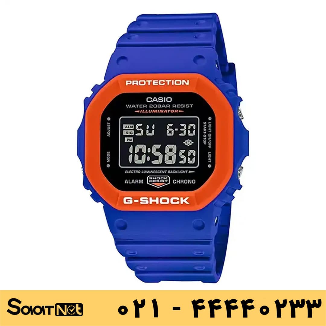 ساعت کاسیو اورجینال کد ۴۰۵۳ مدل DW-5610SC-2DR — تصویر ۲